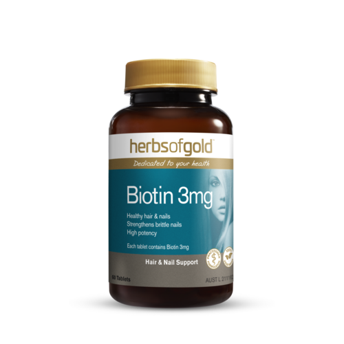 Herbs of Gold Biotin 3mg 60 Tablets 