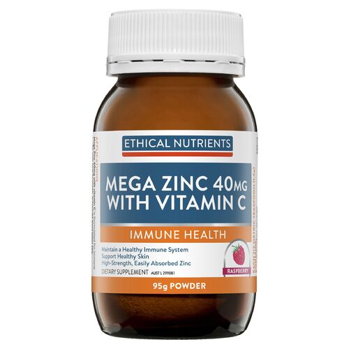 Ethical Nutrients Mega Zinc Raspberry 95G