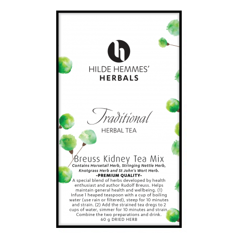 Hilde Hemmes' Herbals Breuss Kidney Tea Mix - 50g Herbal Tea 