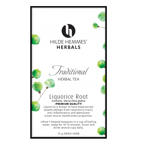 Hilde Hemmes' Herbals Liquorice Root - 75g Herbal Tea 