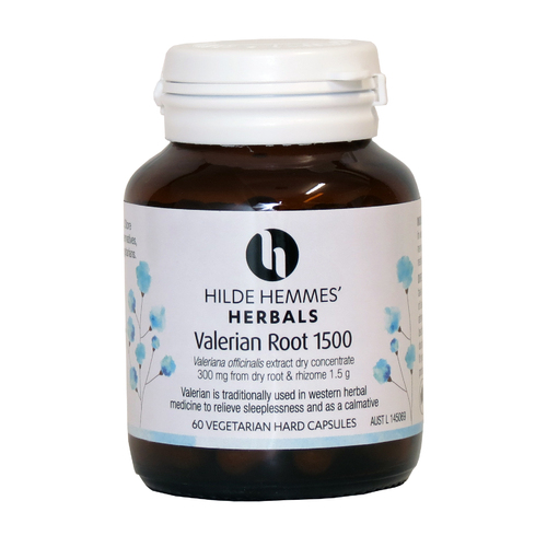 Hilde Hemmes' Herbals Valerian Root 1500 - 60 Vege Caps