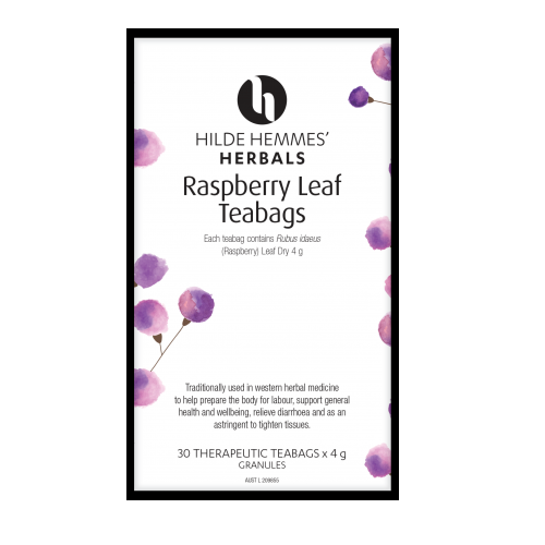Hilde Hemmes' Herbals Raspberry Leaf - 30 Teabags