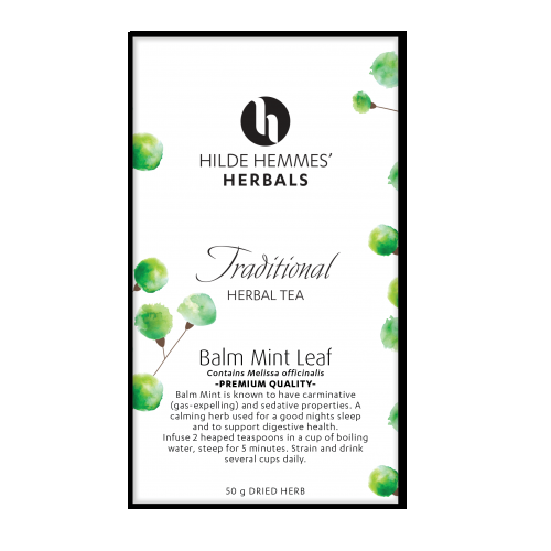 Hilde Hemmes' Herbals Balm Mint Leaf - 50g Herbal Tea 