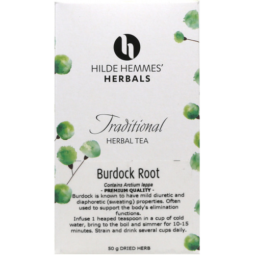 Hilde Hemmes' Herbals Burdock Root - 50g Herbal Tea 