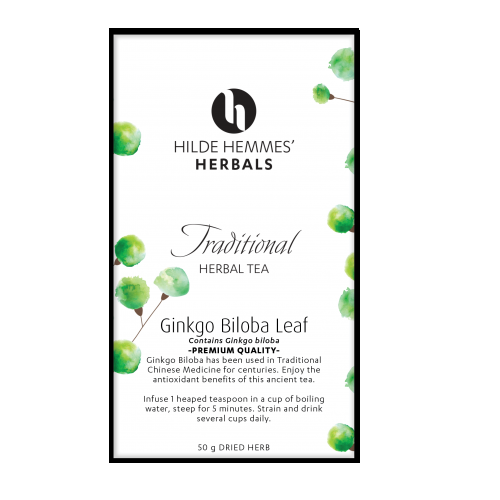 Hilde Hemmes' Herbals Ginkgo Biloba Leaf - 50g Herbal Tea
