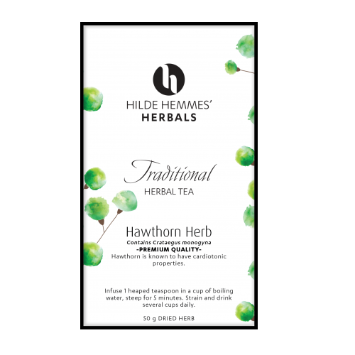 Hilde Hemmes' Herbals Hawthorn Herb - 50g Herbal Tea 