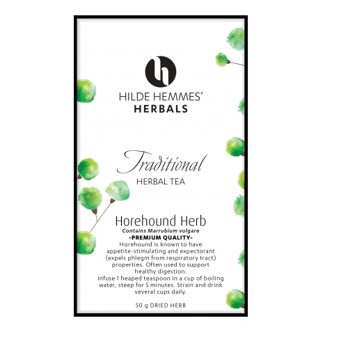 Hilde Hemmes' Herbals Horehound Herb - 50g Herbal Tea 