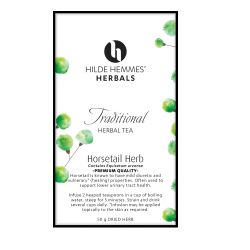 Hilde Hemmes' Herbals Horsetail Herb - 50g Herbal Tea 