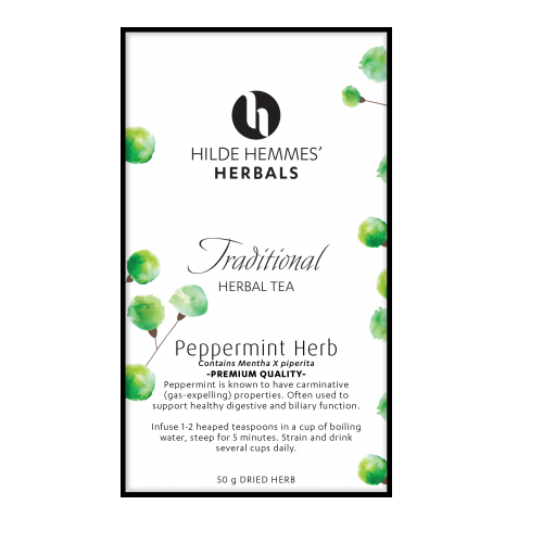 Hilde Hemmes' Herbals Peppermint Herb - 50g Herbal Tea 