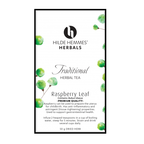 Hilde Hemmes' Herbals Raspberry Leaf - 50g Herbal Tea 