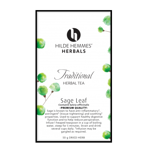Hilde Hemmes' Herbals Sage Leaf - 50g Herbal Tea 