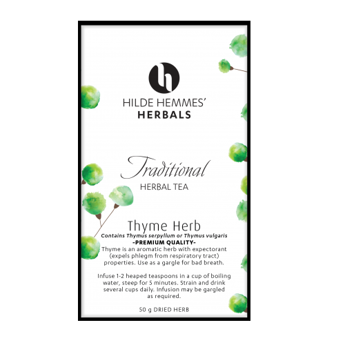 Hilde Hemmes' Herbals Thyme Herb - 50g Herbal Tea 