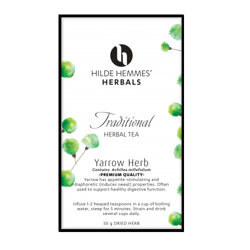 Hilde Hemmes' Herbals Yarrow Herb - 50g Herbal Tea 