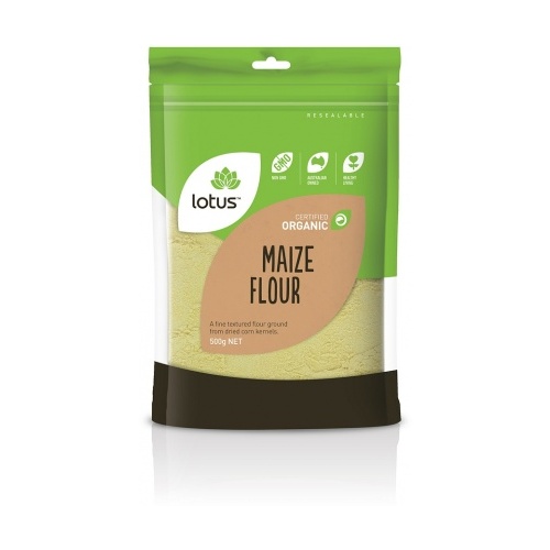 Lotus Organic Maize Flour 500Gm
