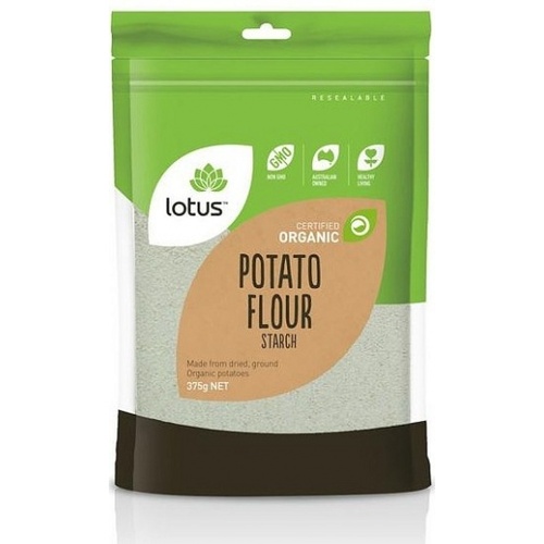 Lotus Organic Potato Flour (Starch) G/F 375G