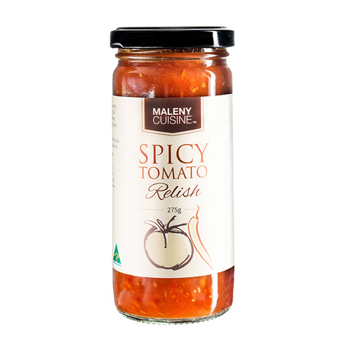 Maleny Cuisine Spicy Tomato Relish 275g