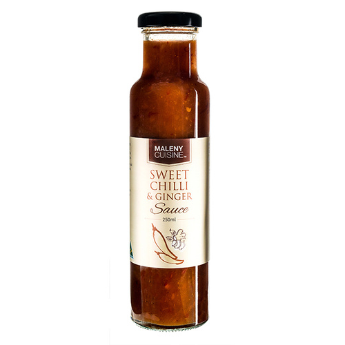 Maleny Cuisine Sweet Chilli & Ginger Sauce 250mL