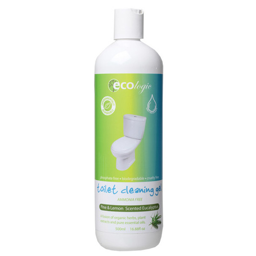 ECOlogic Toilet Cleaning Gel Pine & Lemon Scented Eucalyptus 500mL
