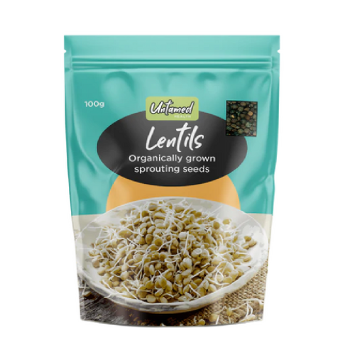 Untamed Lentil Sprouting Seeds 100g