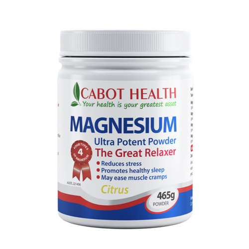 Cabot Health Magnesium Ultra Potent 465g