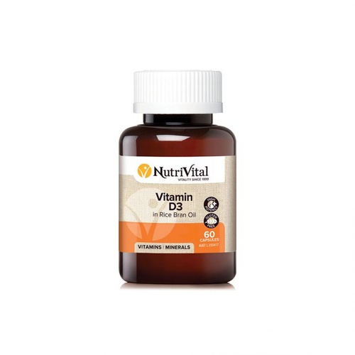 Nutrivital Vitamin D3 1000Iu -  60 Capsules