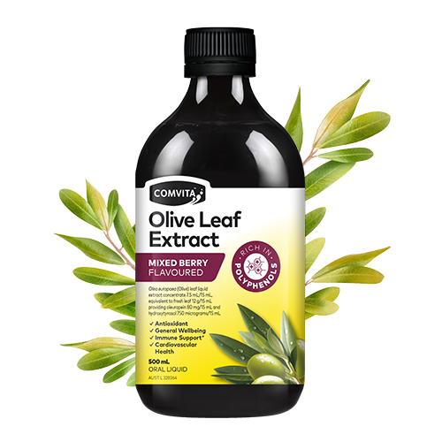 Comvita Olive Leaf Extract 500mL - Mixed Berry Flavour                        