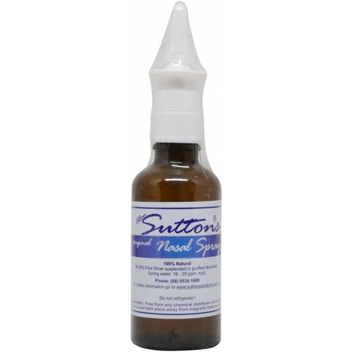 Sutton's Colloidal Silver Nasal Spray 50mL