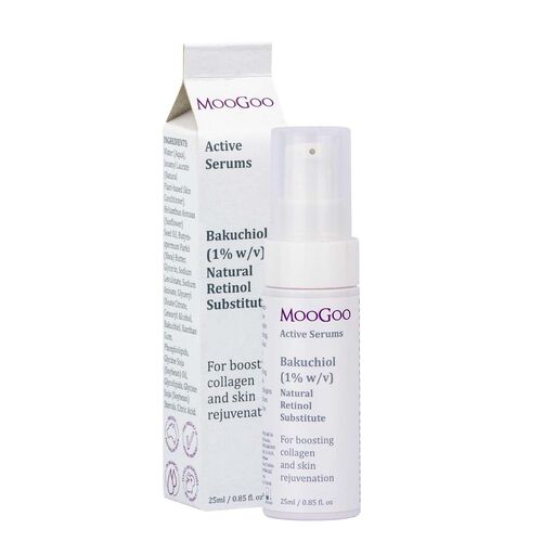 MooGoo Bakuchiol (1% w/v) Natural Retinol Substitute Active Serum 25mL