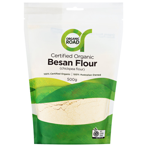 Organic Road Besan Flour 500g