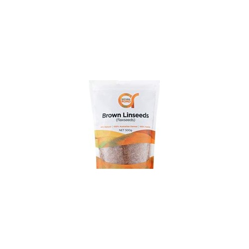 Natural Road Brown Linseeds (Flaxseeds) 500g