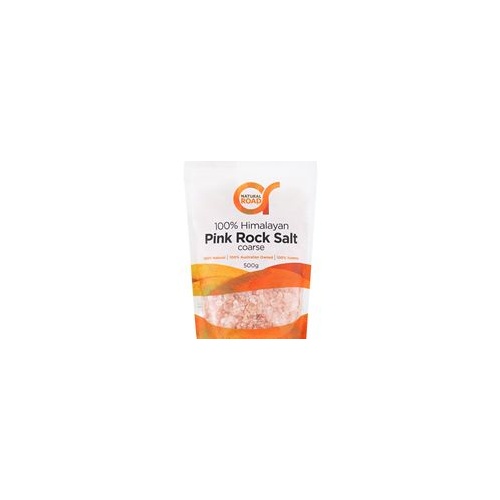 Natural Road Himalayan Pink Rock Salt 500g - Coarse 