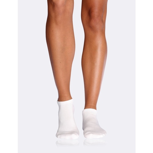 Women's Cushioned Ankle Sock - White / 3-9