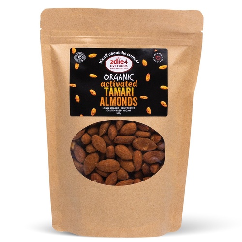 2Die4 Nuts Almonds Tamari 300G