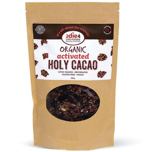2die4 Organic Activated Holy Cacao 200g