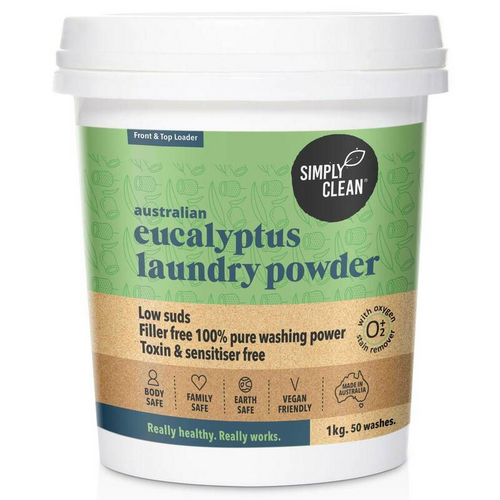 Simply Clean Laundry Powder Eucalyptus 1kg