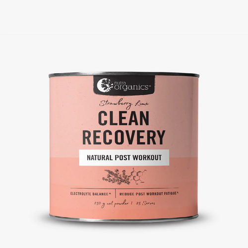 Nutra Organics Clean Recovery 250g - Strawberry Lime 