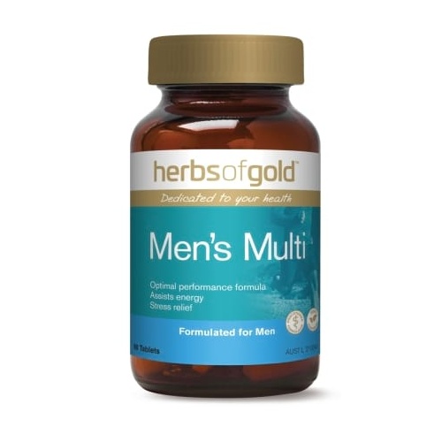 Herbs of Gold Men's Multi + 60 Tablets 