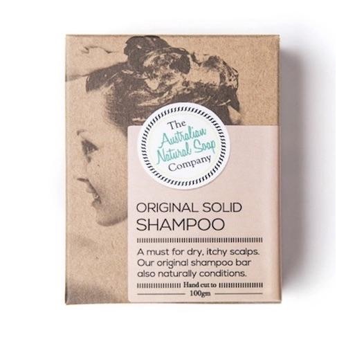 The Australian Natural Soap Company Original Soild Shampoo Bar 