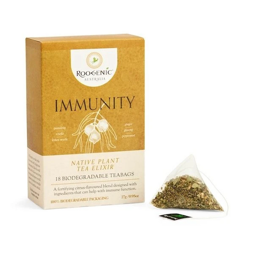 Roogenic Immunity 18 Biodegradable Teabags