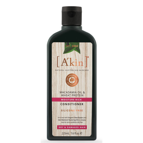 Akin Moisture Rich Macadamia Oil & Wheat Protein Conditioner