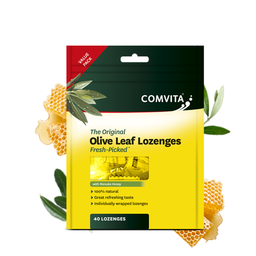 Comvita The Original Olive Leaf Lozenges - 40 Lozenges              