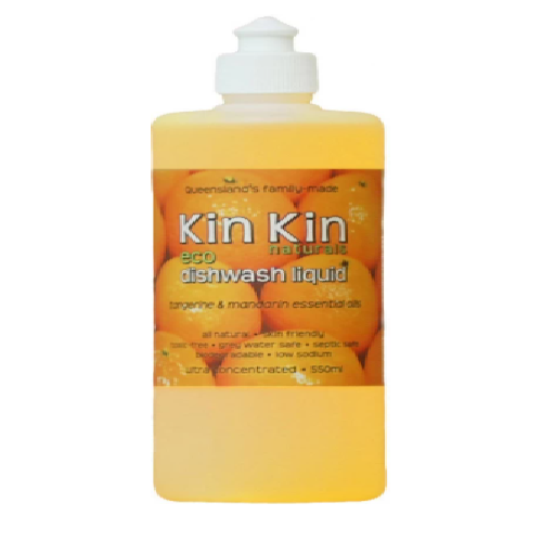 Kin Kin Naturals Dishwasher Liquid Tangerine & Mandarin